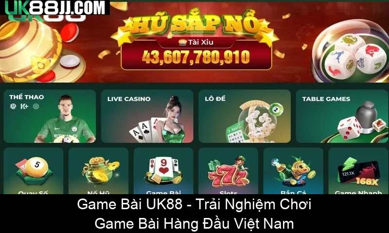 Game Bài UK88 Trải Nghiệm Chơi Game Bài Hàng Đầu Việt Nam